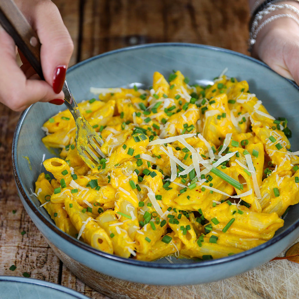 Baked Feta & Butternut Squash Pasta