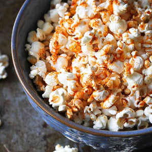 Rosemary Olive Oil Popcorn with Smoked Paprika