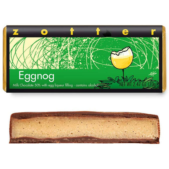 Eggnog  (Hand-scooped Chocolate)