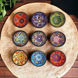 Mexican Talavera Colorful Pottery Bowls