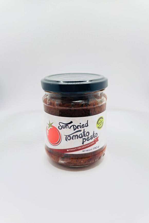 Sun Dried Tomato Pesto in EVOO without Preservatives