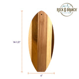 Rock & Branch® Shiplap Series Li'l Surfer Serving Board