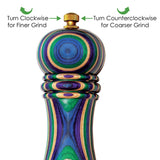 Baltique® Mumbai Pepper Grinder with Adjustable Mill: Case: 4