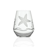 Starfish 18oz Stemless Wine Tumbler Glass: Case of 12