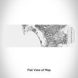 Coronado CA Map Insulated Cup in Matte White
