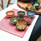 Mexican Talavera Colorful Pottery Bowls