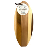 Rock & Branch® Shiplap Series Li'l Surfer Serving Board