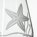 Starfish 18oz Stemless Wine Tumbler Glass: Case of 12