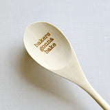 Bakers Gonna Bake Engraved Spoons