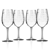 School of Fish All Purpose Wine Glass