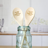 My Mom Cooks Better Than Yours Engraved Spoons