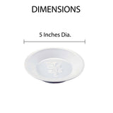 HIC Kitchen Embossed Oil Dipping Dish