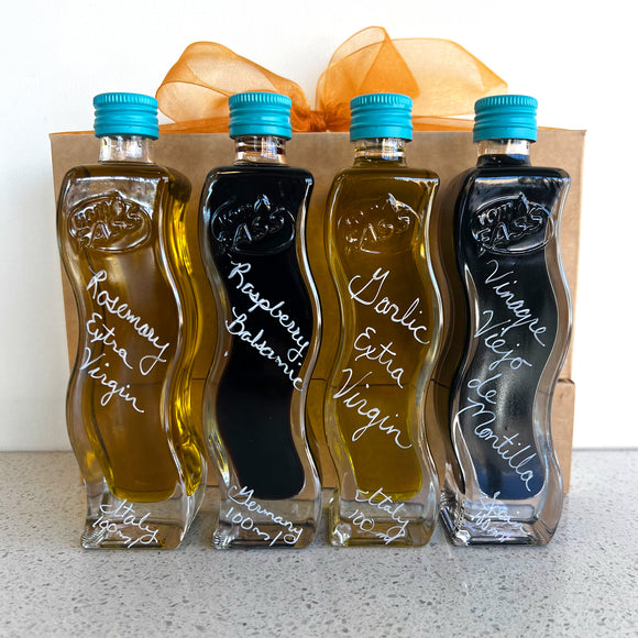 Extra Virgin Olive Oil and Balsamic Vinegar Gift Set